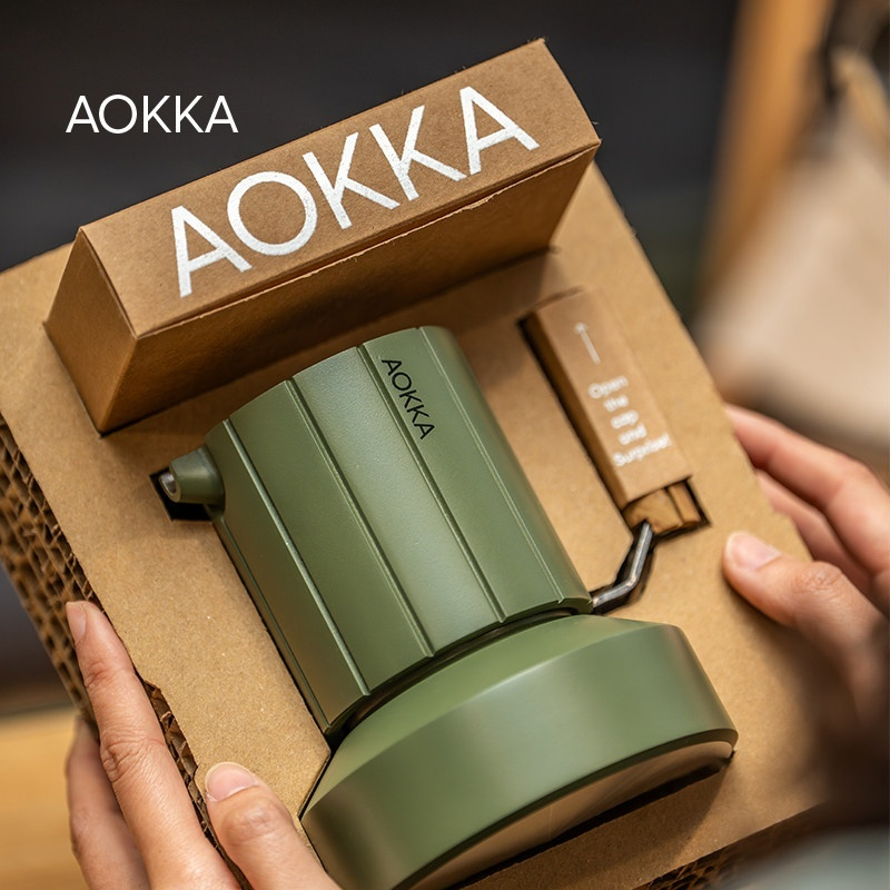 AOKKA Double Valve Moka Pot Ca - Coffee Equipment For Camping ulasan dan harga
