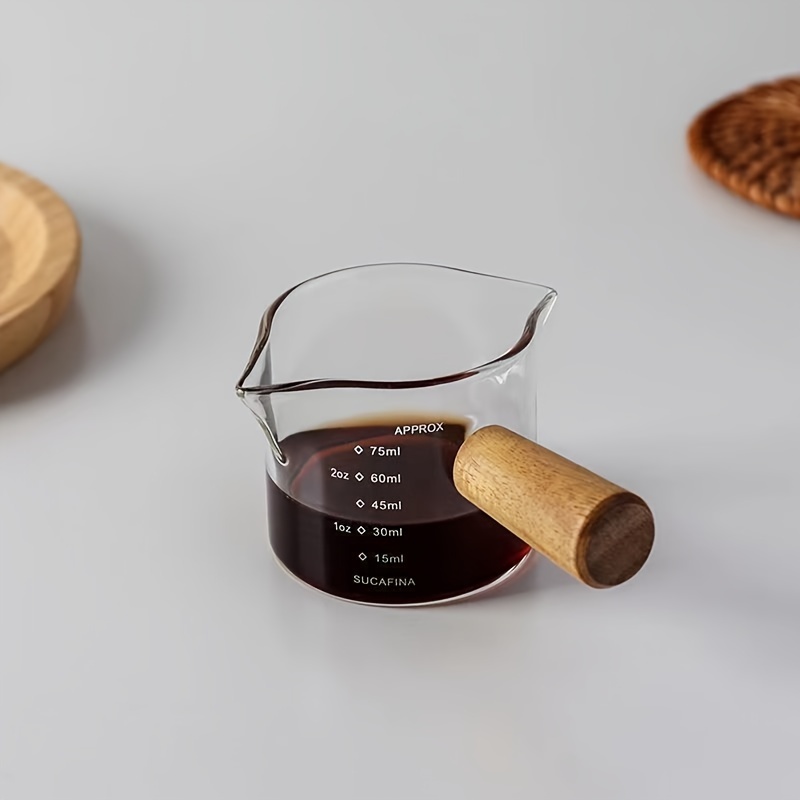Double Pour Spout Heat Resista - Espresso Shot Glass ulasan dan harga