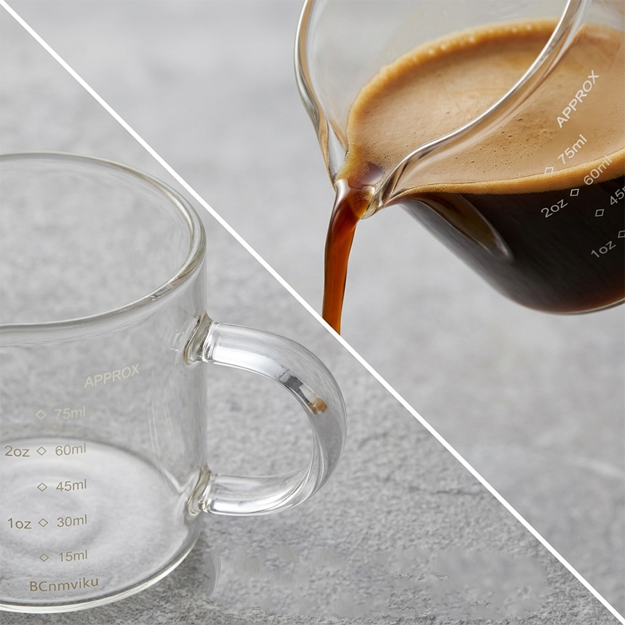 Espresso Shot Glass with Measu - Espresso Shot Glass ulasan dan harga