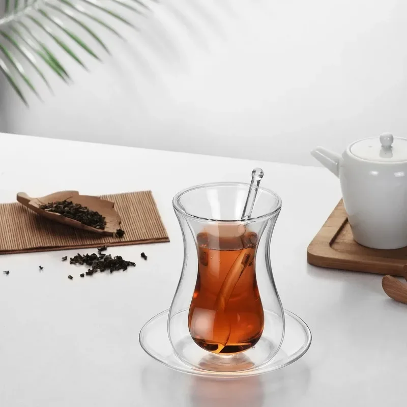 Beauty Black Tea Cup Saucer Te - Espresso Shot Glass ulasan dan harga