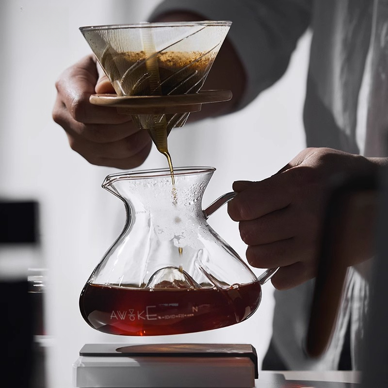 Pour Over Coffee Maker Glass C - Coffee Equipment Pour Over ulasan dan harga