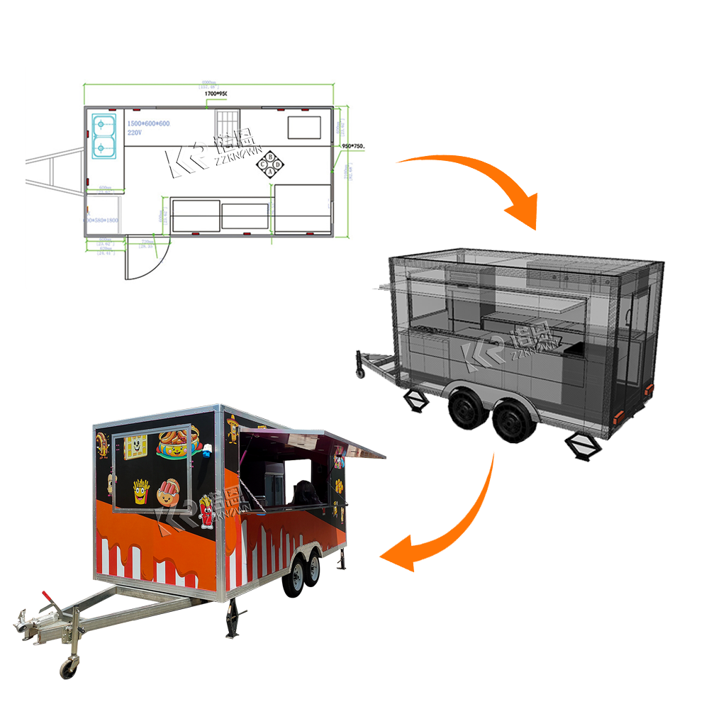 Custom Size Grill Equipment Mo - Coffee Van Equipment ulasan dan harga