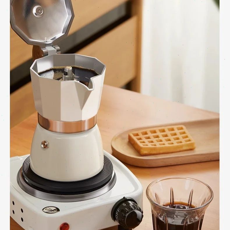 Round-bottomed Moka Pot Single - Coffee Equipment Pour Over ulasan dan harga